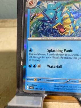 Misty's Gyarados 049/182 Holo Rare - Scarlet & Violet: Destined Rivals